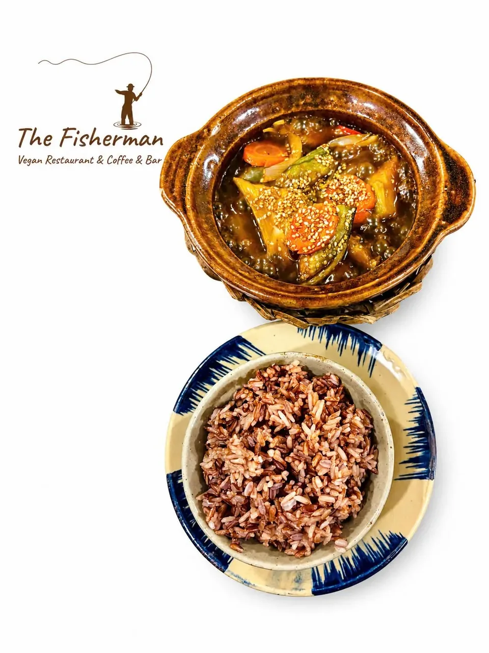 Braised eggplant in clay pot