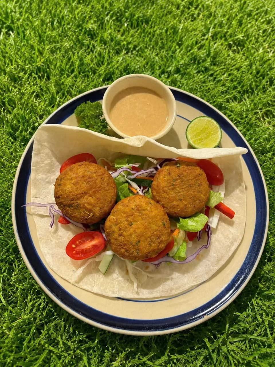 Falafel wrap
