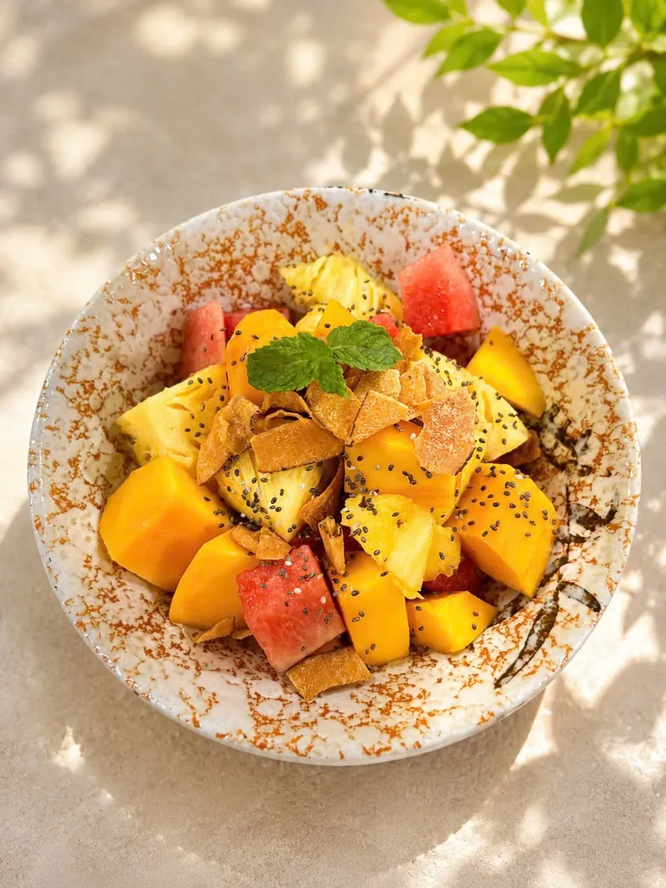 Fresh fruit bowl