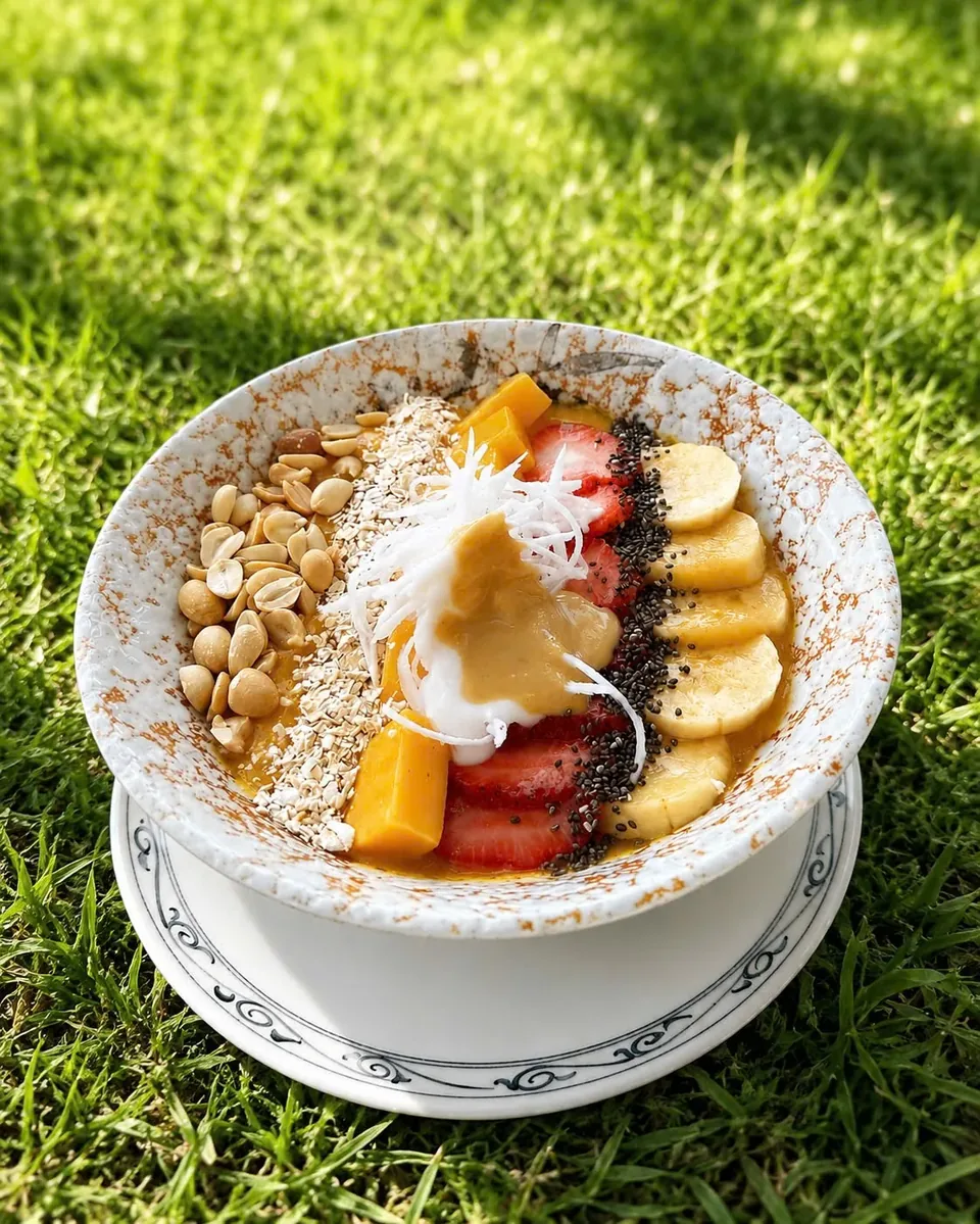 Sunrise smoothie bowl